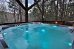 Private hot tub to soak your cares away